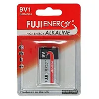 Baterijas Fuji High Energy Alkaline, Mn1604, 6Lr61, 9V, 1Gab/Iep 543289