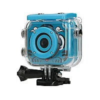 Bērnu fotoaparāts Extralink H18, zils  Kamera 1080P, 30 kadri/s, Ip68, 2,0 collu displejs 620754