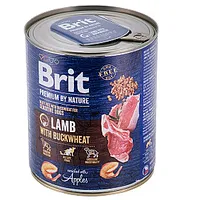Brit Premium by Nature Lamb ar griķiem - Mitrā suņu barība 800 g 531831