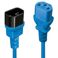 Cable Power Iec Extension 0.5M/Blue 30470 Lindy 672530