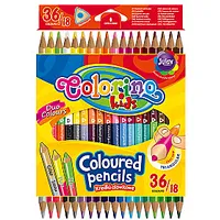 Colorino Creative Trīstūrveida krāsainie zīmuļi 18 gab./36 krāsas, 68512Ptr 426455