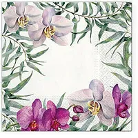 E Salvetes 33X33 Elegant Orchid, Paw Decor Collection 379248