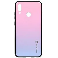 Evelatus Huawei P Smart 2019 Gradient Glass Case 2 Bubble Gum 694752