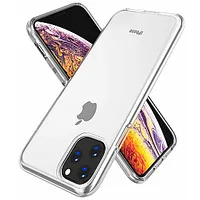 Fusion Ultra Back Case 1 mm Izturīgs Silikona Aizsargapvalks Priekš Apple iPhone 11 Caurspīdīgs 141746
