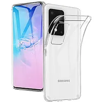 Fusion Ultra Back Case 2 mm Izturīgs Silikona Aizsargapvalks Priekš Samsung G985 Galaxy S20 Plus Caurspīdīgs 142040