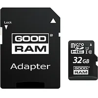 Goodram Microsdhc 32Gb class 10/Uhs 1  Adapter Sd 114564