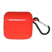 Greengo Apple Airpods Pro Silicone Case with Hook Red 695426