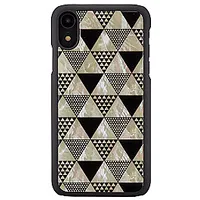 iKins Smartphone case iPhone Xr pyramid black 700973