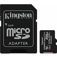 Karta Kingston Canvas Select Plus Microsdxc 256 Gb Class 10 Uhs-I/U1 A1 V10 Sdcs2/256Gb 23043
