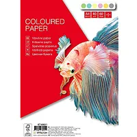 Krāsains papīrs A4 /60 lapas,  6 pasteļtoņos x 10 554765