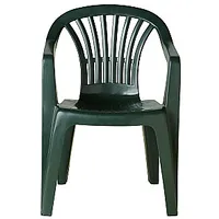 Krēsls plastmasas Lyra zaļš 310744