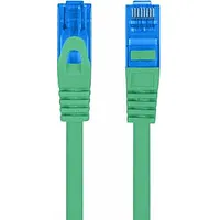 Lanberg patchcord cat.6A Ftp 1M green 155434