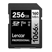 Lexar 256Gb Professional 1066X Sdxc Uhs-I cards 180167