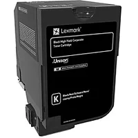 Lexmark  Corporate 74C2Hke Laser Toner Cartridge, Black 472050