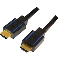 Logilink Premium Hdmi Cable for Ultra Hd Chb005 male Type A, 3 m, Black 386874