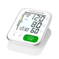 Medisana Connect Blood Pressure Monitor Bu 570 Memory function, Number of users 2 users, capacity 	120 memory slots, Upper Arm, White 458612