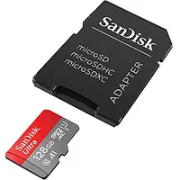 Memory Micro Sdxc 128Gb Uhs-I/W/A Sdsquab-128G-Gn6Ma Sandisk 414502