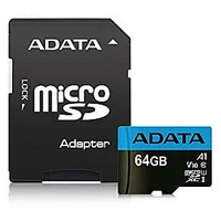 Memory Micro Sdxc 64Gb Class10/W/A Ausdx64Guicl10A1-Ra1 Adata 472784