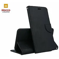 Mocco Fancy Book Case Grāmatveida Maks Telefonam Samsung Galaxy A42 5G Melns 401590