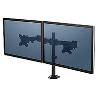 Monitor Acc Arm Dual Reflex/Black 8502601 Fellowes 445601