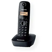 Panasonic Cordless Kx-Tg1611Fxh Black Caller Id Wireless connection Phonebook capacity 50 entries Built-In display 587197