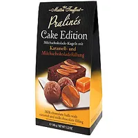 Piena šokolādes konfektes Maitre Truffout Cake Edition ar karameļu un piena pildījumu,148g 607390