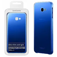 Samsung Ef-Aj415Clegww Gradation Cover Maks priekš J415 Galaxy J4 Zils 395539