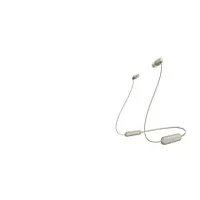 Sony Wi-C100 Wireless In-Ear Headphones, Beige 405534