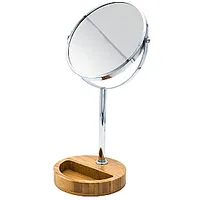 Spogulis Abigail, hroms,bambuss 03113000 309093