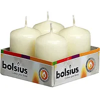 Svece stabs Bolsius ziloņkaula 4Gab. 647148 437125