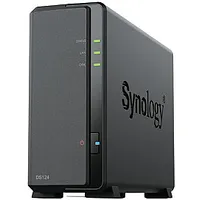 Synology Diskstation Ds124 Nas/Storage Server Desktop Ethernet Lan Black Rtd1619B 533952