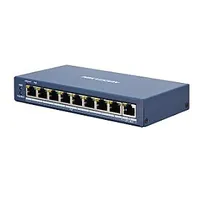 Tīkla kanāli Hikvision Digital Technology Ds-3E1309P-Ei Pārvaldīts L2 Fast Ethernet 10/100 Poe atbalsts Pelēks 654298