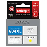 Tinte Activejet Ae-604Ynx printerim Epson Maiņa 604Xl C13T10H44010 - 350 lpp. 12 ml Augstākā dzeltens 582736