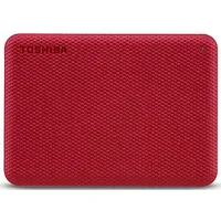 Toshiba Hdd Canvio Advance 2020 4 Tb sarkanais ārējais disks Hdtca40Er3Ca 22415
