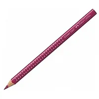 Trīsstūrveida krāsains zīmulis Faber-Castell Jumbo Grip, vidēji purpura rozā 642904