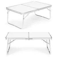 Tūristu galds, saliekams piknika balta galda virsma, 60X40 cm. 708920