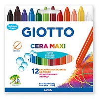 Vaska krītiņi Giotto Maxi 12 krāsas 540761