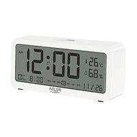 Adler Alarm Clock Ad 1195W White, function 454212