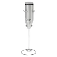 Adler Milk frother with a stand Ad 4500 Stainless Steel 420236
