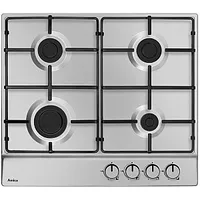 Amica Pga6100Bpr hob Stainless steel Built-In Gas 4 zones 274675