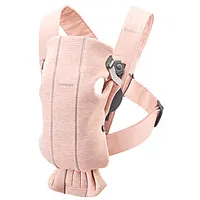 Babybjörn ķengursoma Mini 3D Jersey, light pink, 021077 701566