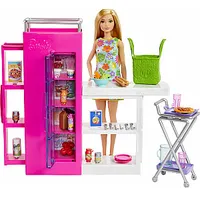 Barbie Mattel Doll Dream Pantry komplekts ar lelli Hjv38 566500