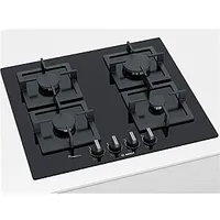 Bosch Hob Ppp6A6B20 Gas on glass, Number of burners/cooking zones 4, Black, 152999
