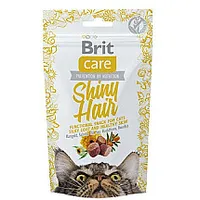 Brit Care Cat Snack Shiny Hair - kārums kaķiem 50 g 457029