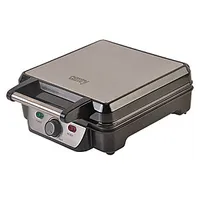 Camry Waffle maker Cr 3025 1150 W, Number of pastry 4, Belgium, Black/Stainless steel 174718