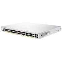 Cisco Cbs250-48Pp-4G-Eu tīkla slēdzis pārvaldīts L2/L3 Gigabit Ethernet 10/100/1000, sudraba krāsa 368274