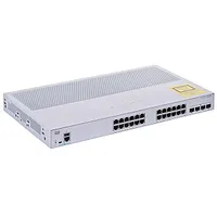 Cisco Cbs350-24T-4X-Eu tīkla slēdzis pārvaldīts L2/L3 Gigabit Ethernet 10/100/1000 Sudrabs 422988