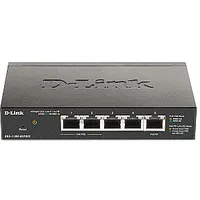 D-Link Dgs-1100-05Pdv2 tīkla slēdzis pārvaldīts Gigabit Ethernet 10/100/1000 Power over Poe Melns 382137