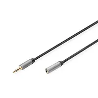 Digitus Aux Audio Cable Stereo 3.5Mm Male to Female Aluminum Housing 	Db-510210-018-S 1.8 m 430045