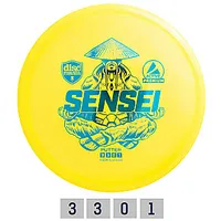 Diskgolfo diskas Putter Sensei Active Premium Yellow 673430